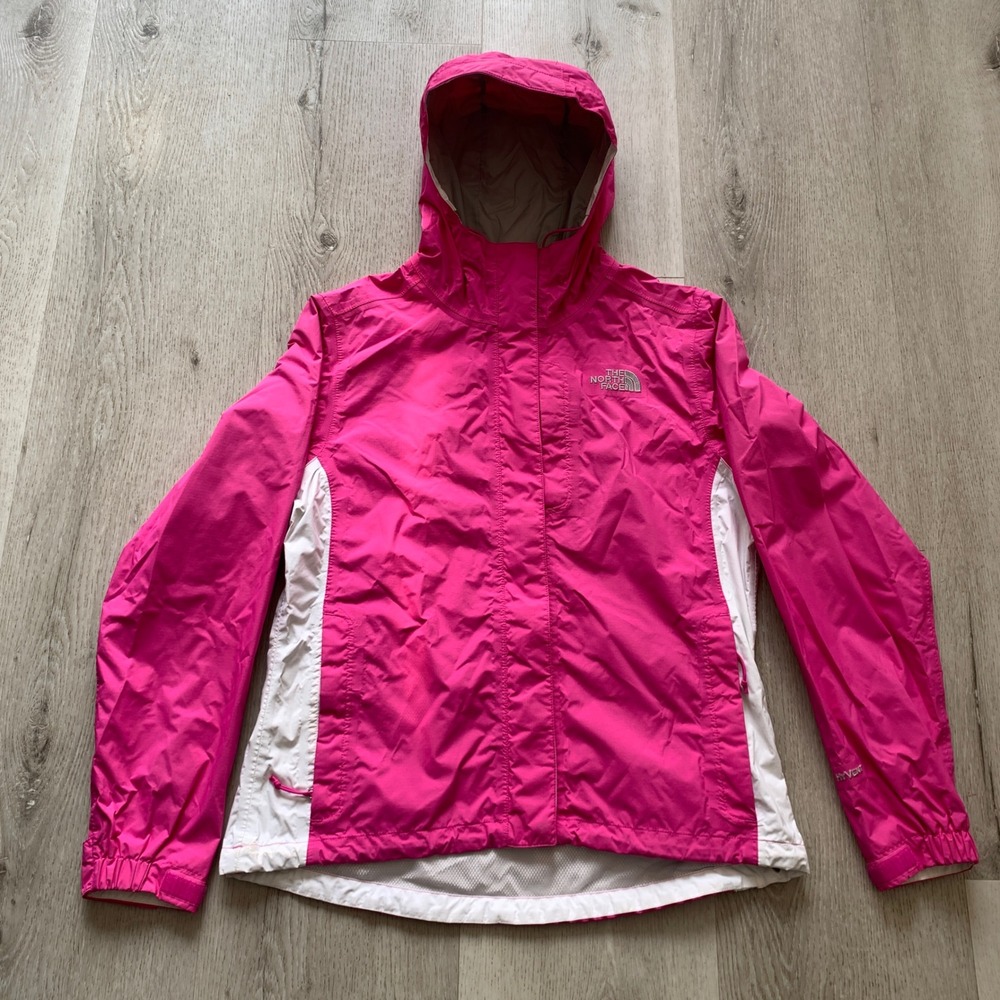 THE NORTH FACE Women S Warm Antora Waterproof Rain Jacket Pink White Hooded